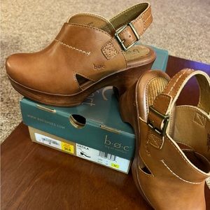 B O C  Big on comfort slingback clog shoes Size 7 M